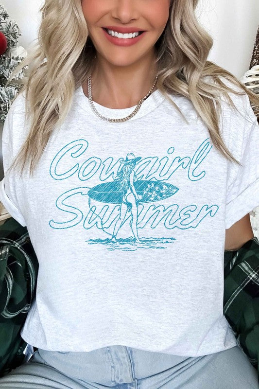 COWGIRL SUMMER WESTERN OVERSIZED TEE Shirt