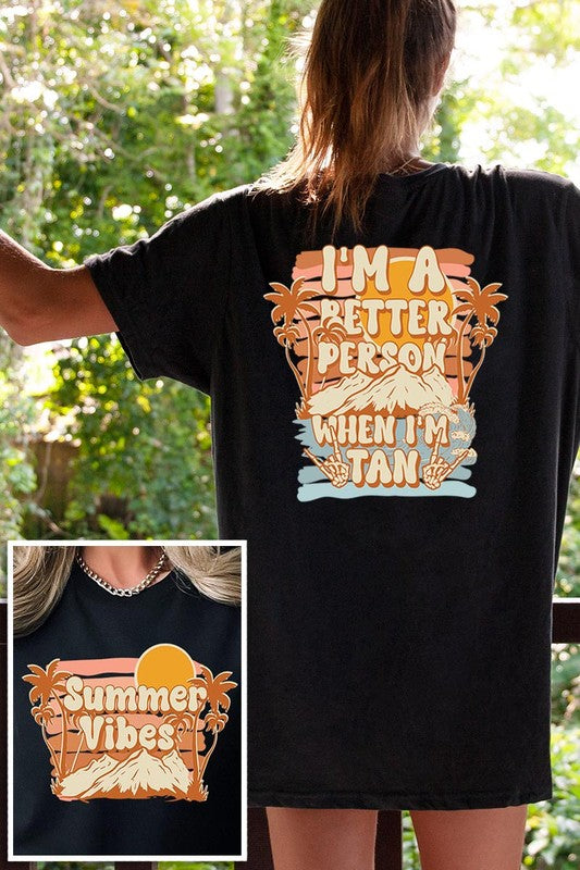 Summer Vibes Graphic T Shirts