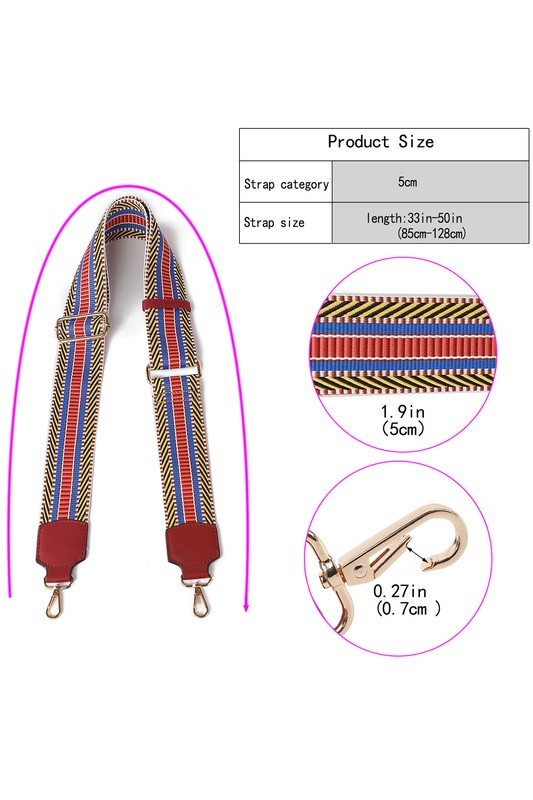 MKF Collection Naya Webbing Crossbody Strap