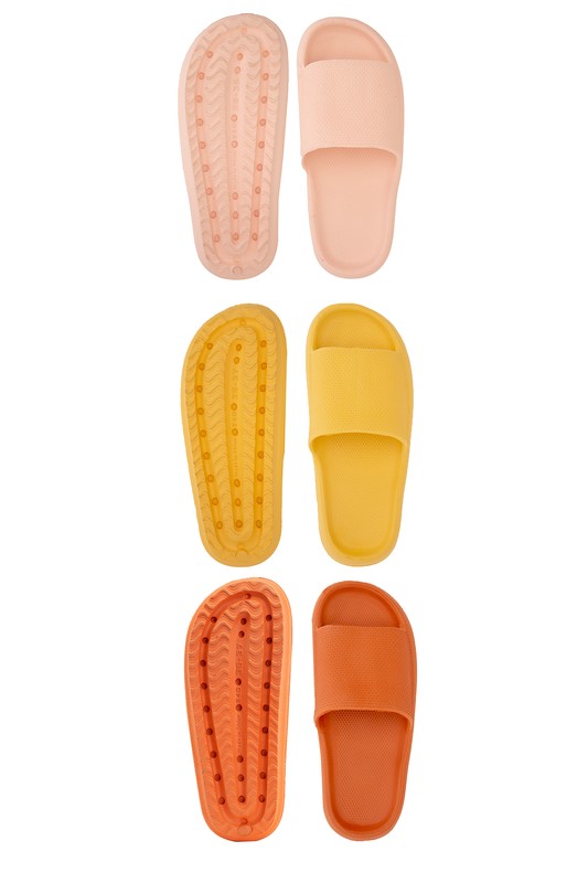 EVA Foam Thick Sole Slippers Slide On