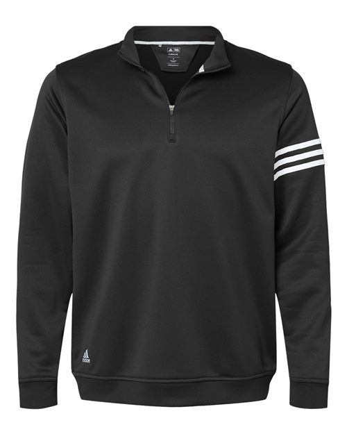 Adidas 3-Stripes French Terry Quarter-Zip Pullover