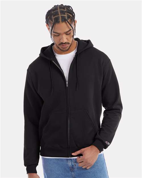 Champion Powerblend® Full-Zip Hooded Sweatshirt