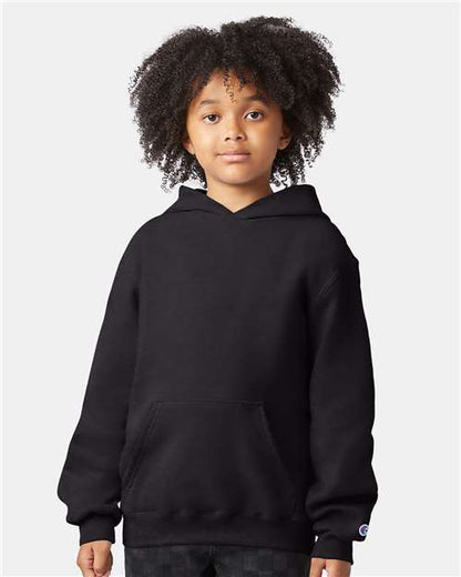 Champion Powerblend® Youth Hooded Sweatshirt