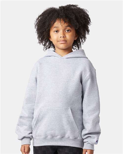 Champion Powerblend® Youth Hooded Sweatshirt