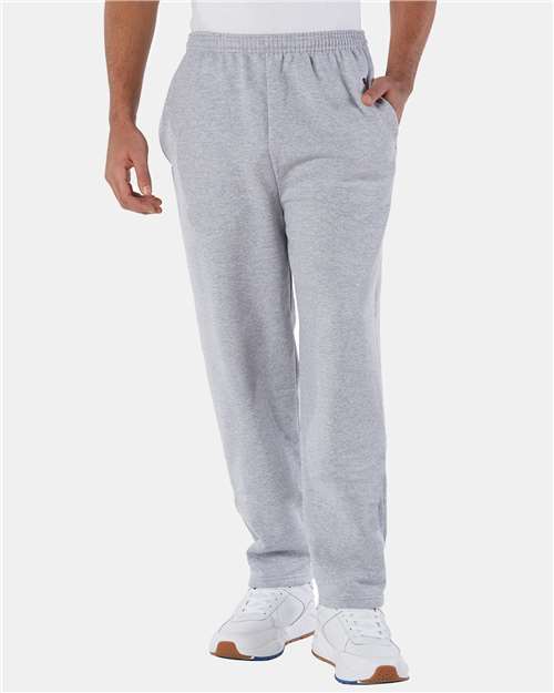 Champion Powerblend® Open-Bottom Sweatpants with Pockets