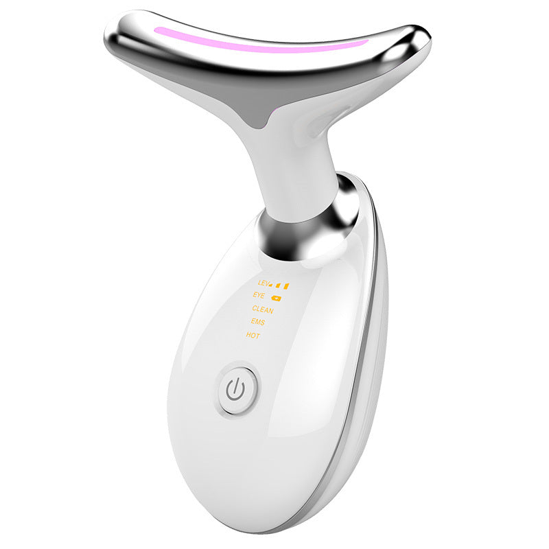 Face and Neck Lifter LED EMS Thermal Neck Lifting And Tighten Massager Electric Microcurrent Wrinkle Remover