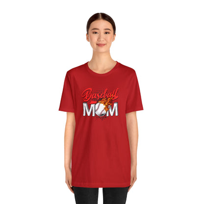 Baseball Mom Shirt, Baseball Shirt Jersey Short Sleeve Tee