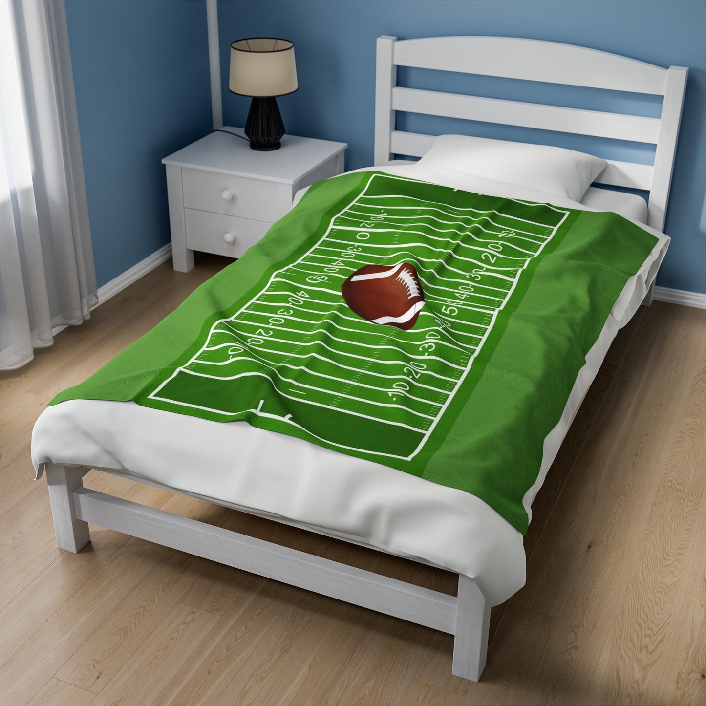 Football Blanket Velveteen Plush Blanket Cozy Blanket