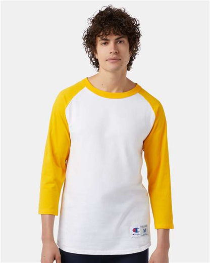 Three-Quarter Raglan Sleeve Baseball T-Shirt