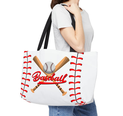 Baseball Weekender Tote Bag