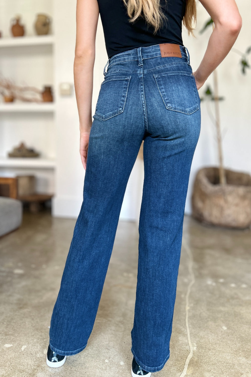 Judy Blue Full Size Tummy Control Straight Jeans - 88861