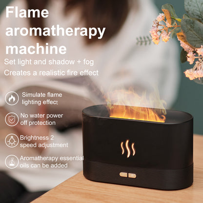 Trending Diffuser Fire Flame Humidifier Aroma Diffuser 2022 Air Essential Oil Ultrasonic Humidifier