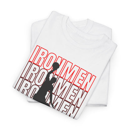 Ironmen Basketball Shirt Unisex Cotton Tee Basketball Shirt