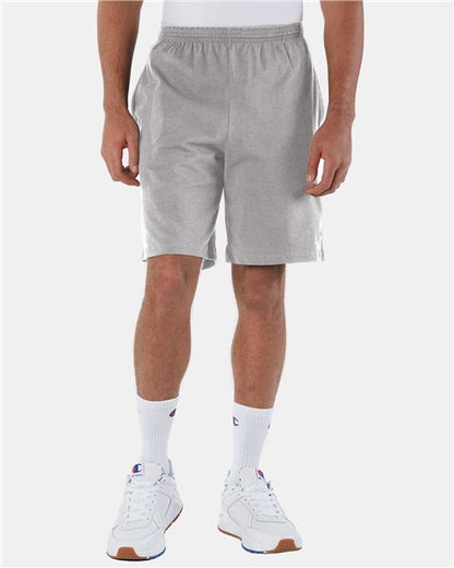 Champion Cotton Jersey 9" Shorts with Pockets