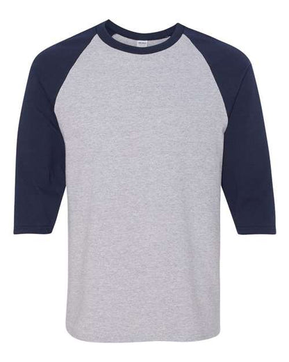 Heavy Cotton™ Raglan Three-Quarter Sleeve T-Shirt