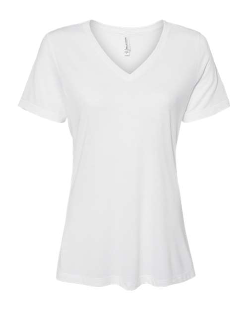 Women's Relaxed Triblend Short Sleeve V-Neck Tee