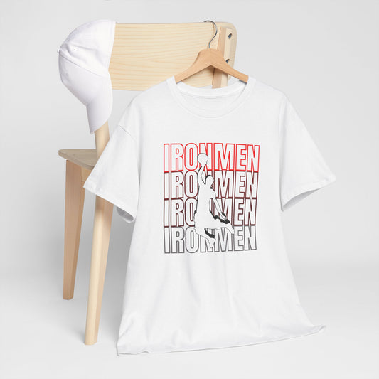 Ironmen Basketball Shirt Unisex Cotton Tee Basketball Shirt