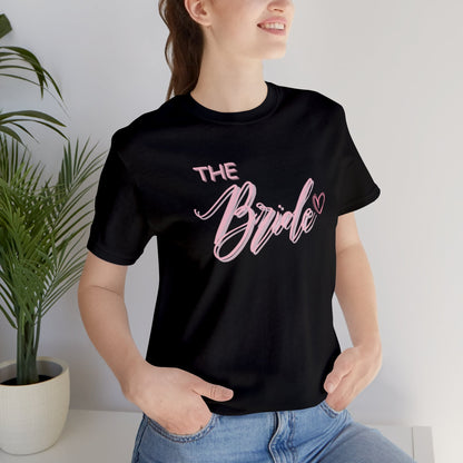 The Bride Shirt Bachelorette TShirt Jersey Short Sleeve Tee