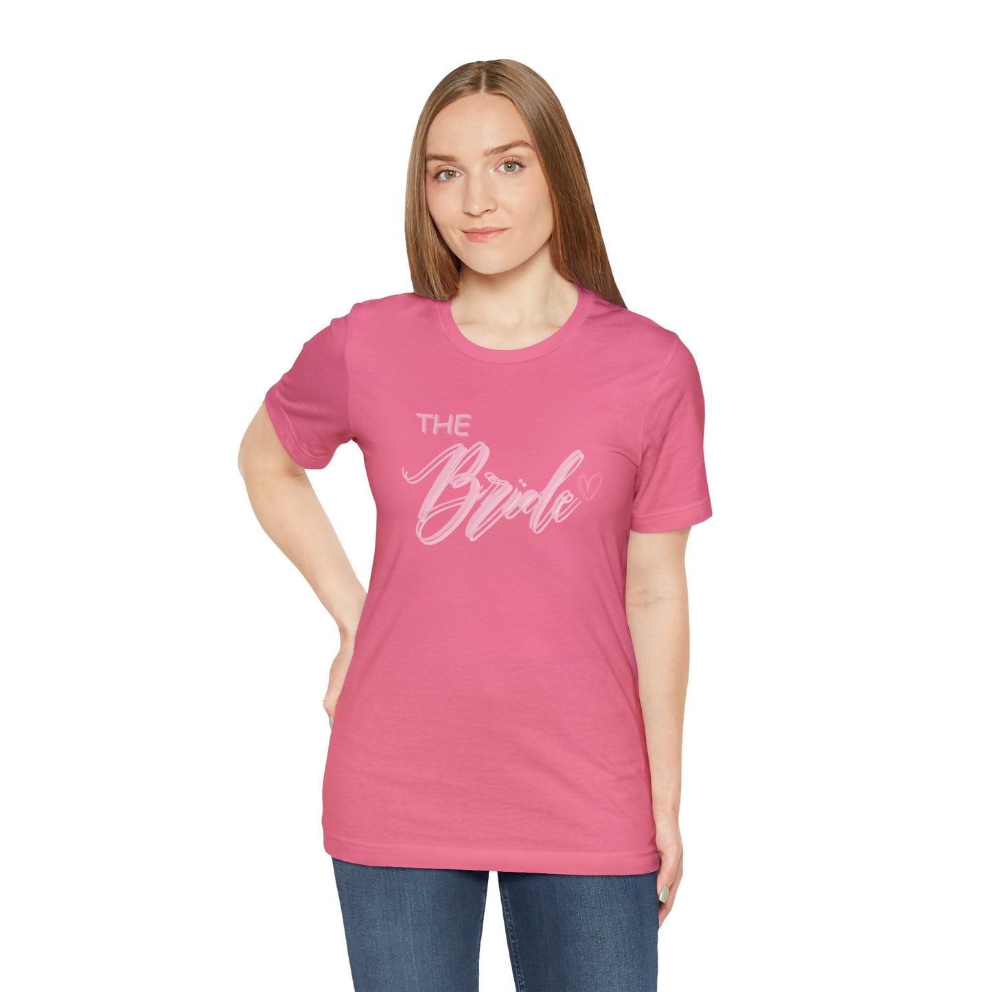 The Bride Shirt Bachelorette TShirt Jersey Short Sleeve Tee