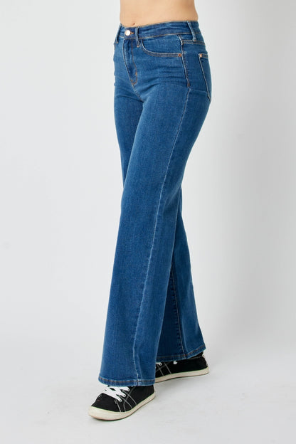 Judy Blue Full Size High Rise Straight Jeans - 82553