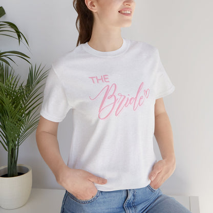 The Bride Shirt Bachelorette TShirt Jersey Short Sleeve Tee