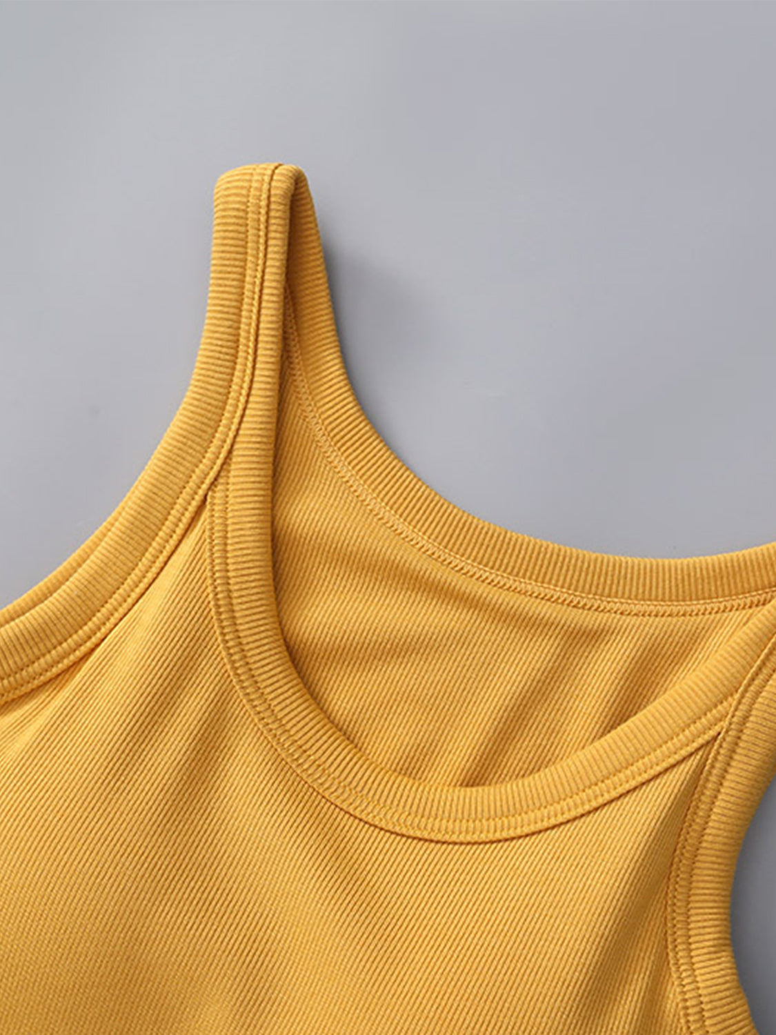 Round Neck Women’s Tank Top with Bra