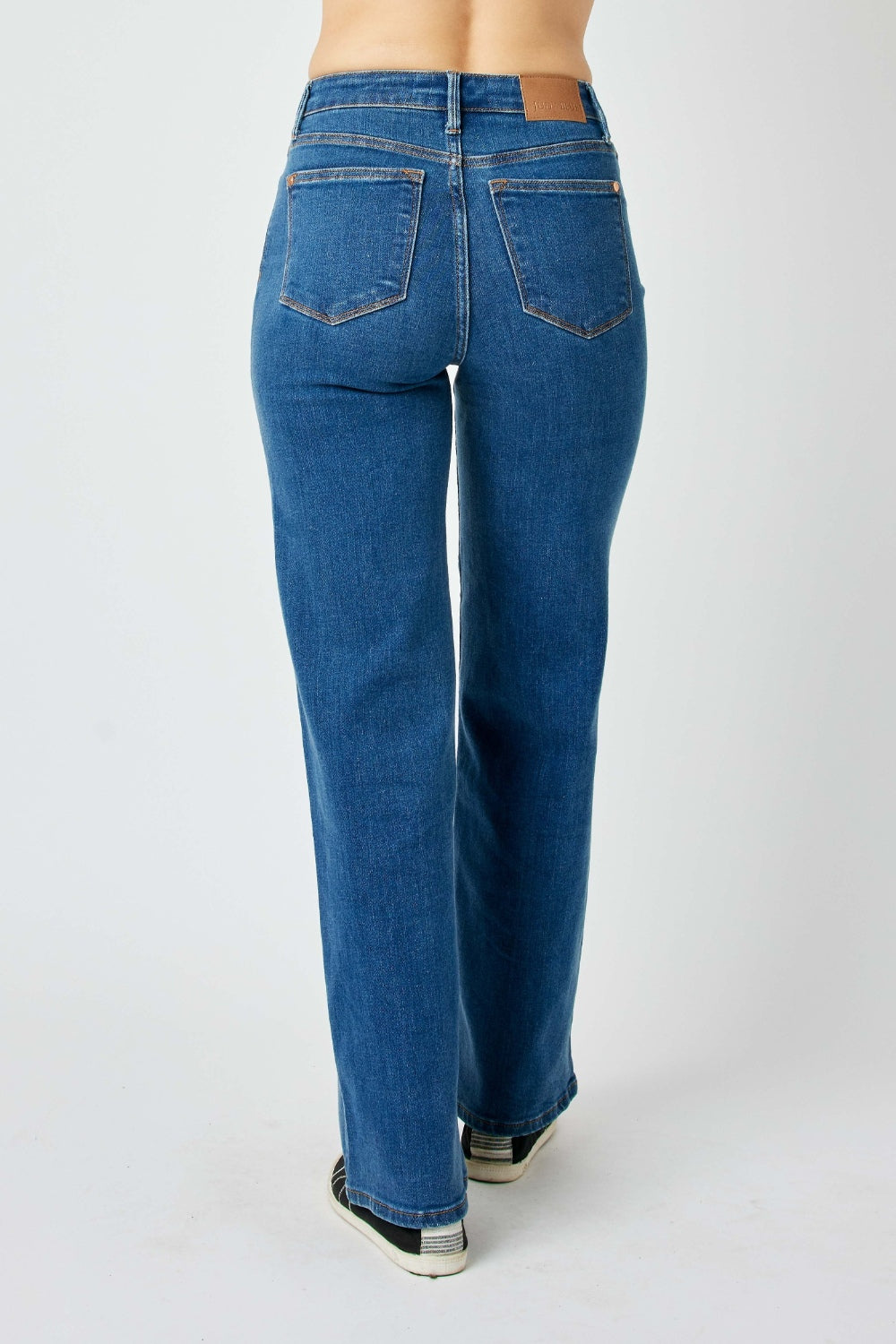 Judy Blue Full Size High Rise Straight Jeans - 82553