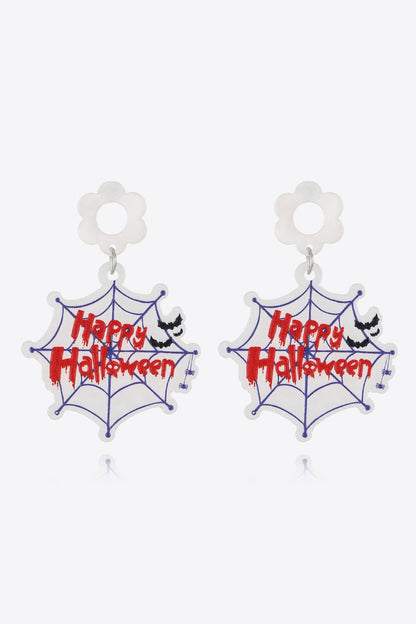 Halloween Theme Earrings Skeleton Ghost Pumpkin Earrings