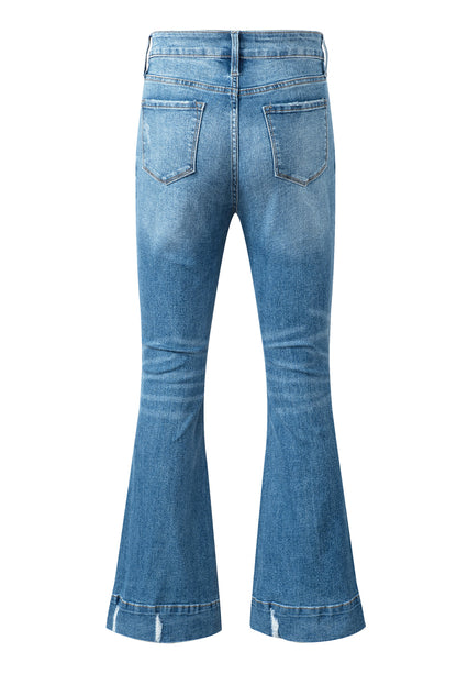 SYNZ Cat's Whisker Bootcut Jeans with Pockets