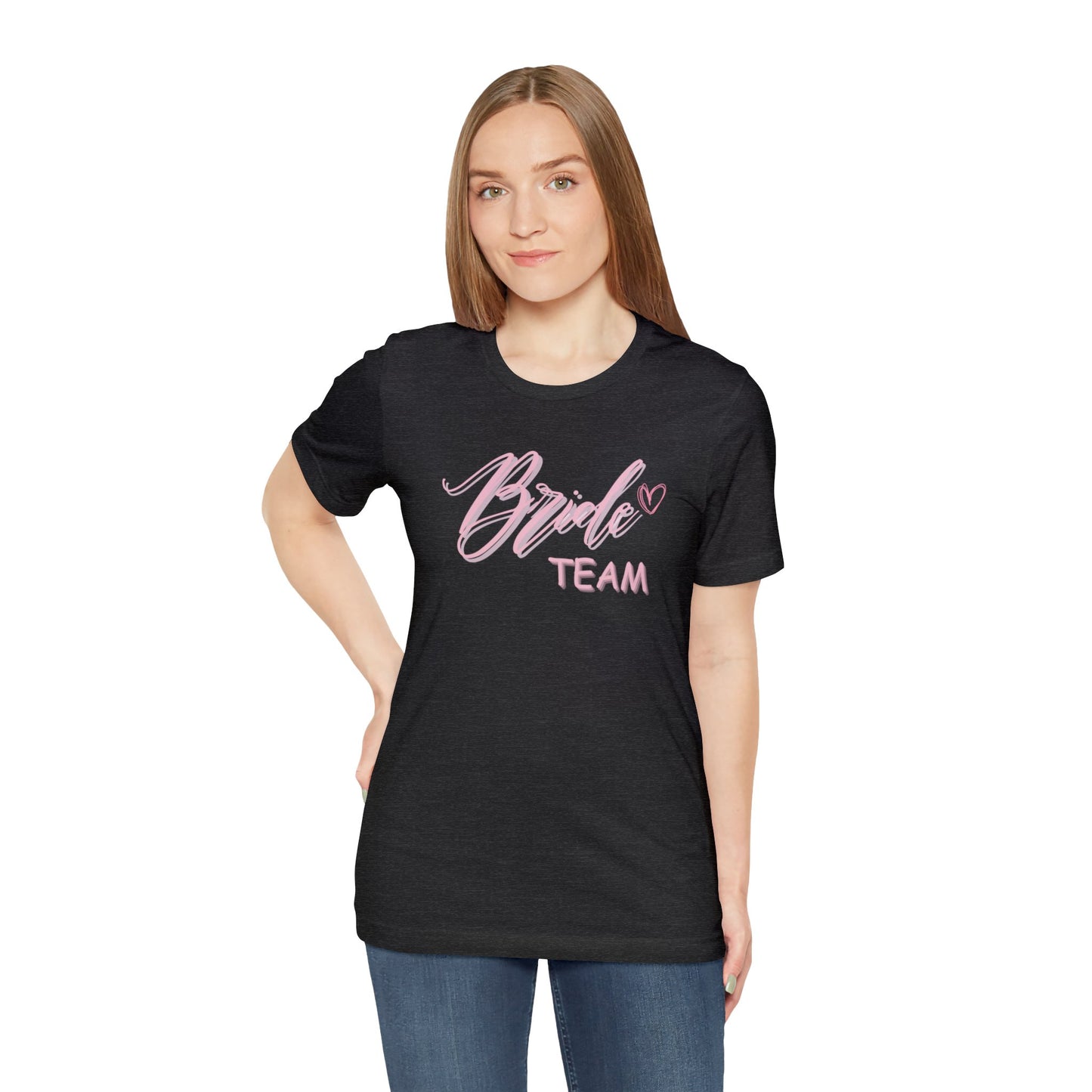 Bride Team Shirt Bridal Part T Shirt Jersey Short Sleeve Tee