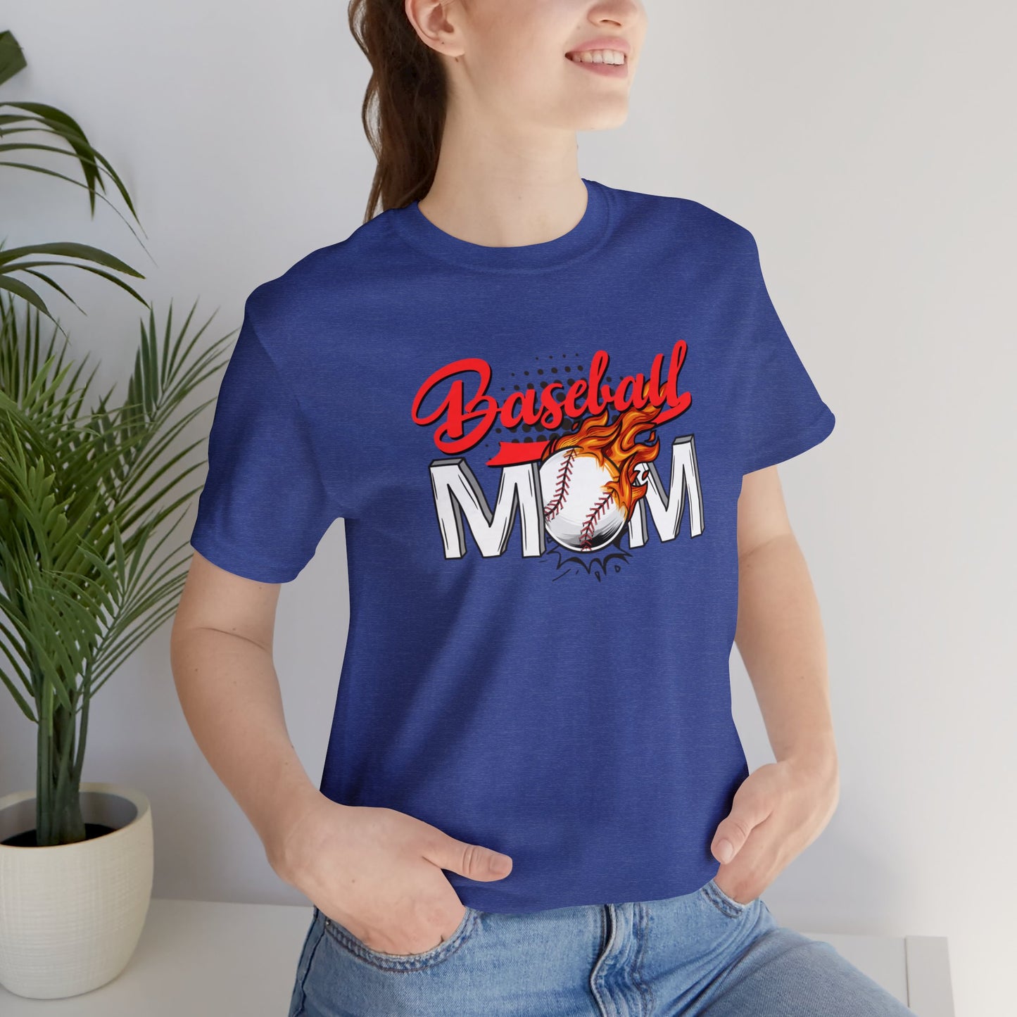 Baseball Mom Shirt, Baseball Shirt Jersey Short Sleeve Tee