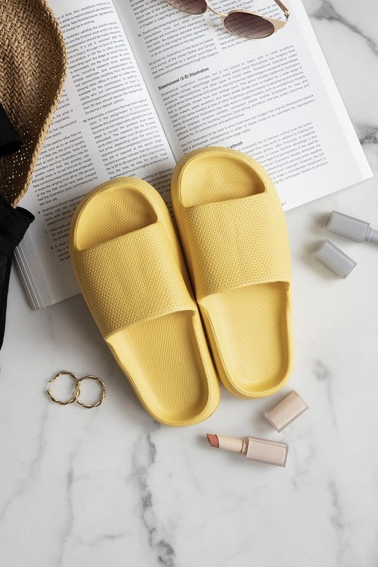 EVA Foam Thick Sole Slippers Slide On