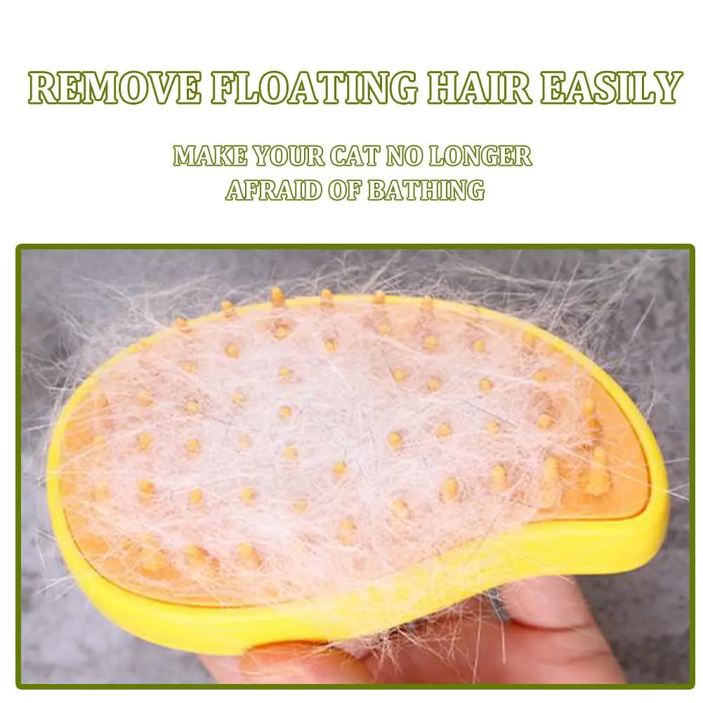 3 in 1 self-cleaning Massage Combs Effective cat steamy brush Pet dog steam brush Pet Grooming