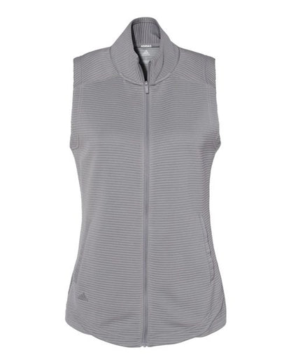 Adidas Women's Textured Full-Zip Vest