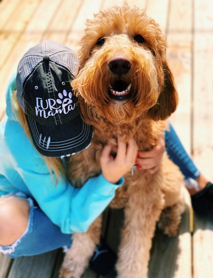 Fur Mama Embroidered Trucker Hat Dog Mom