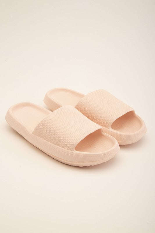 EVA Foam Thick Sole Slippers Slide On