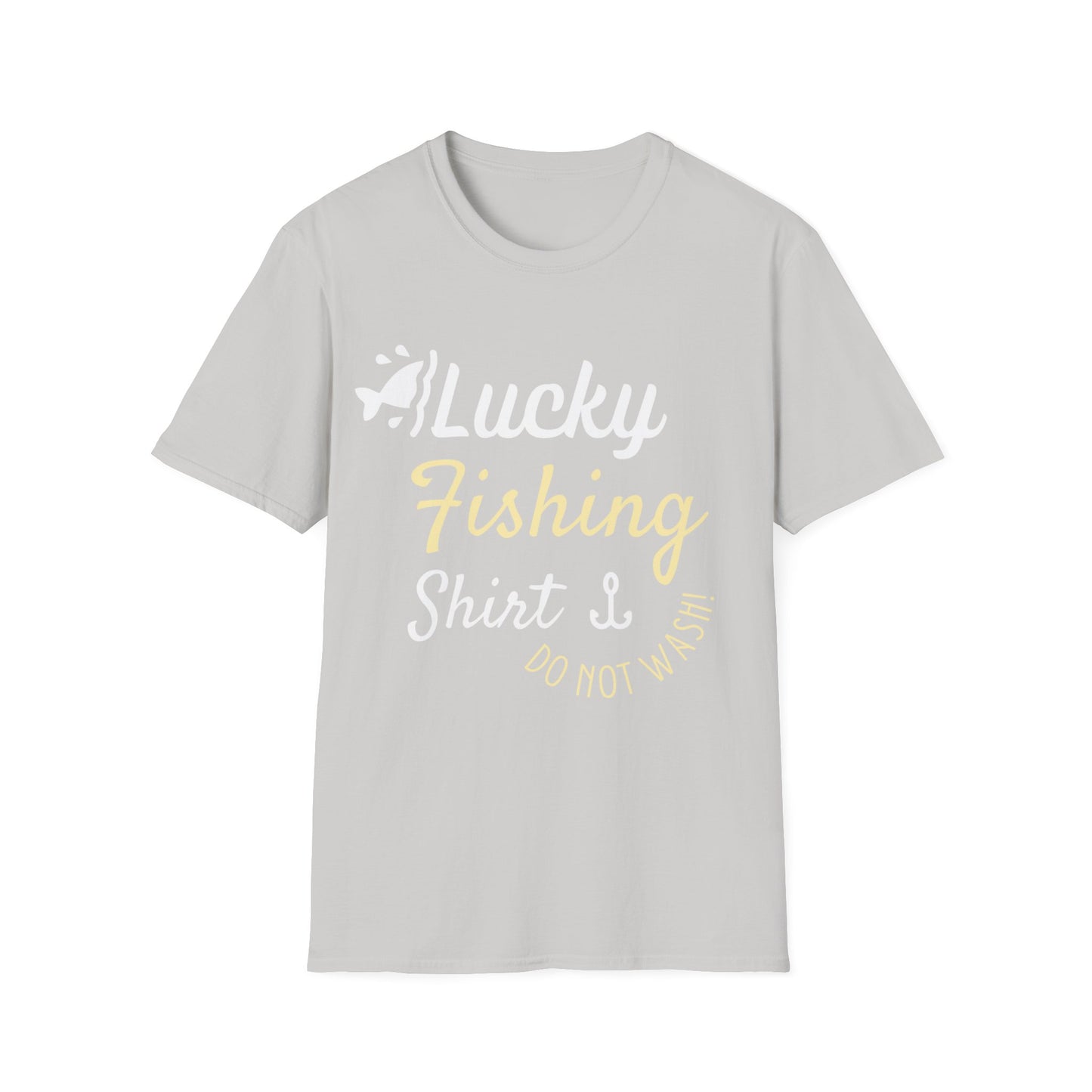 Lucky Fishing Shirt Unisex Softstyle T-Shirt