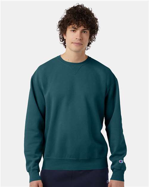 Champion Garment-Dyed Crewneck Sweatshirt