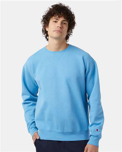 Champion Garment-Dyed Crewneck Sweatshirt