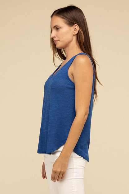 Zenana V Neck Sleeveless Cami Top