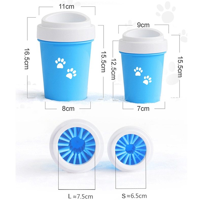 Dog Paw Washing Cup Cleaning Cat Paw Washer