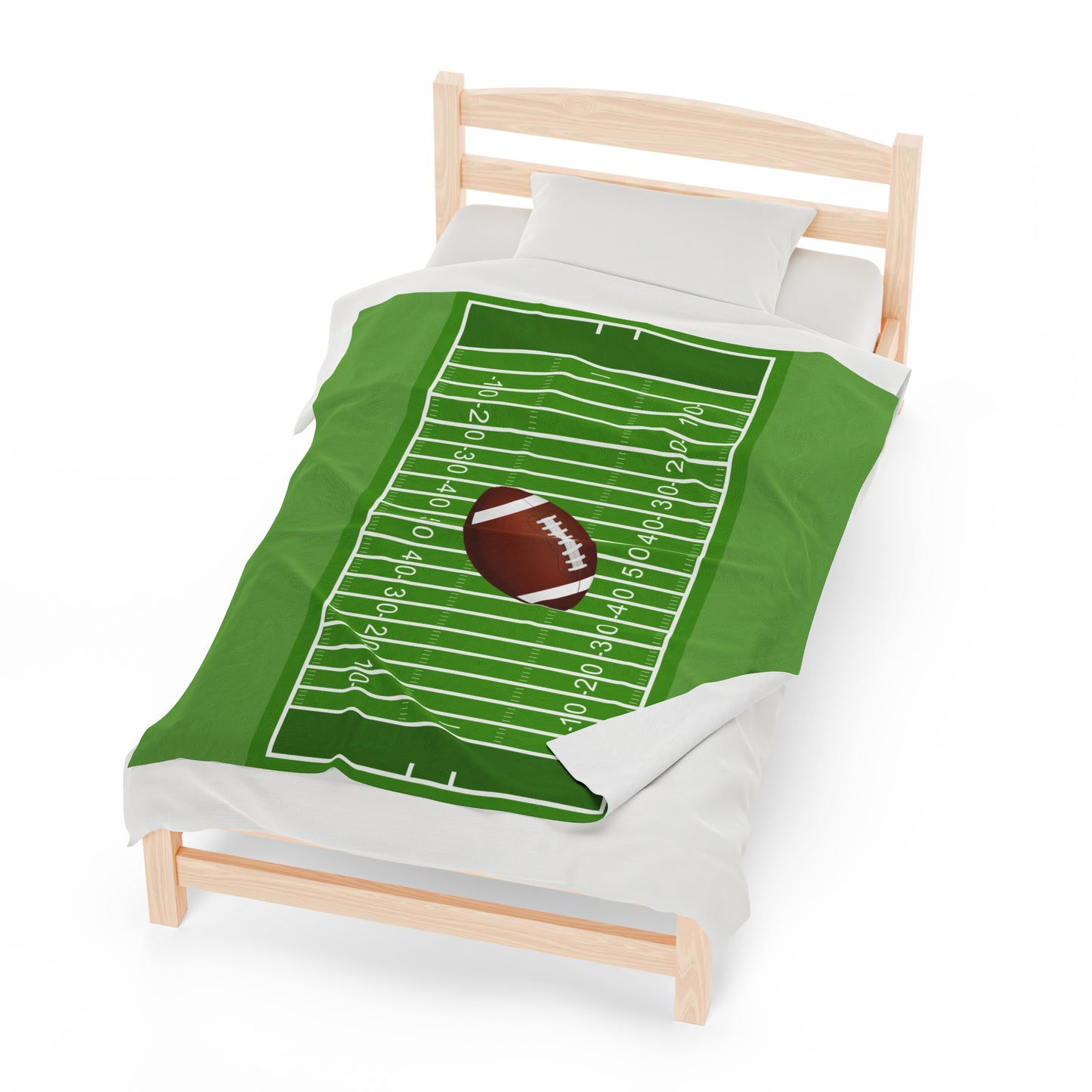 Football Blanket Velveteen Plush Blanket Cozy Blanket