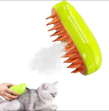 3 in 1 self-cleaning Massage Combs Effective cat steamy brush Pet dog steam brush Pet Grooming