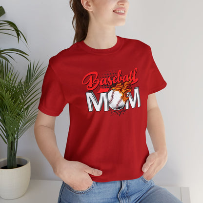 Baseball Mom Shirt, Baseball Shirt Jersey Short Sleeve Tee