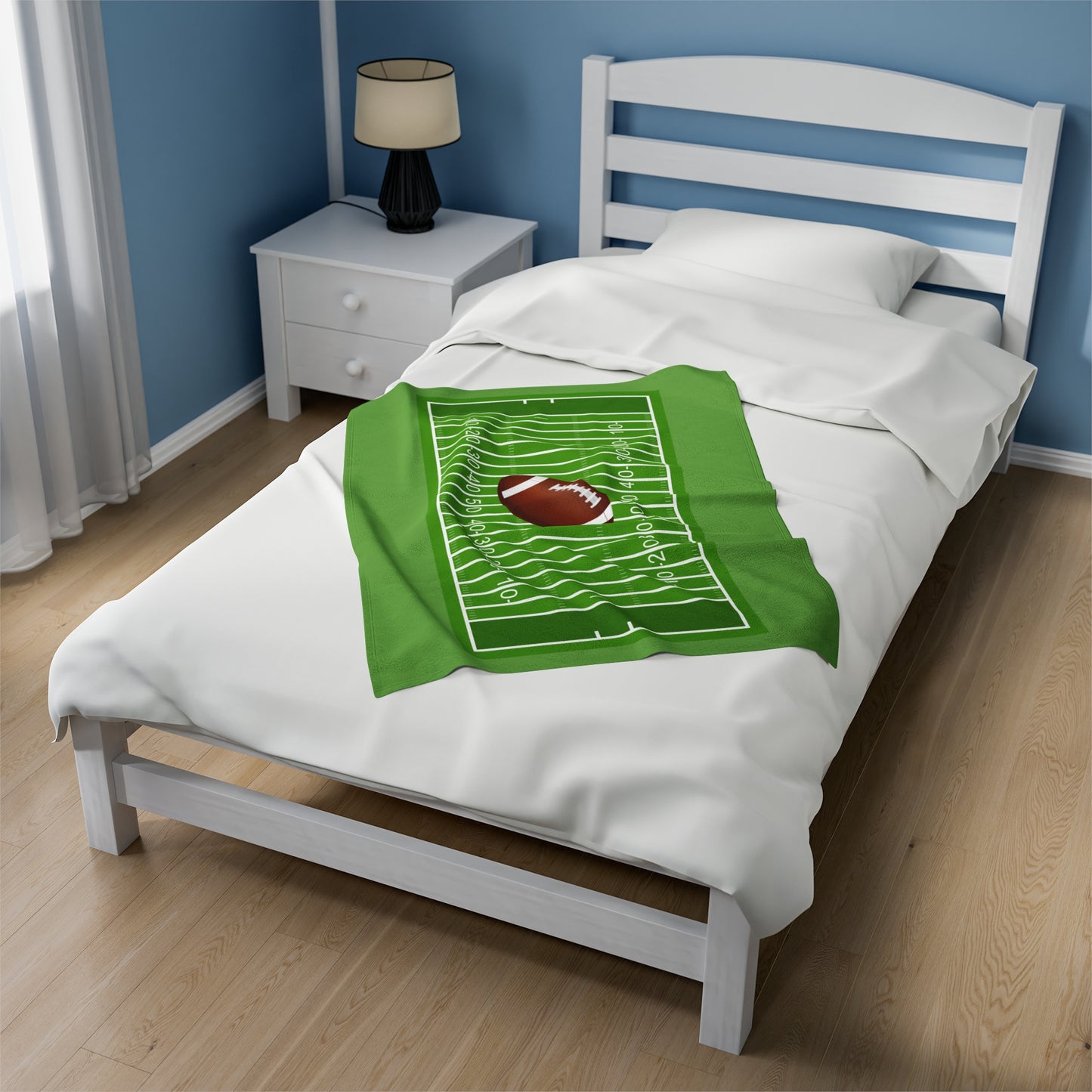 Football Blanket Velveteen Plush Blanket Cozy Blanket