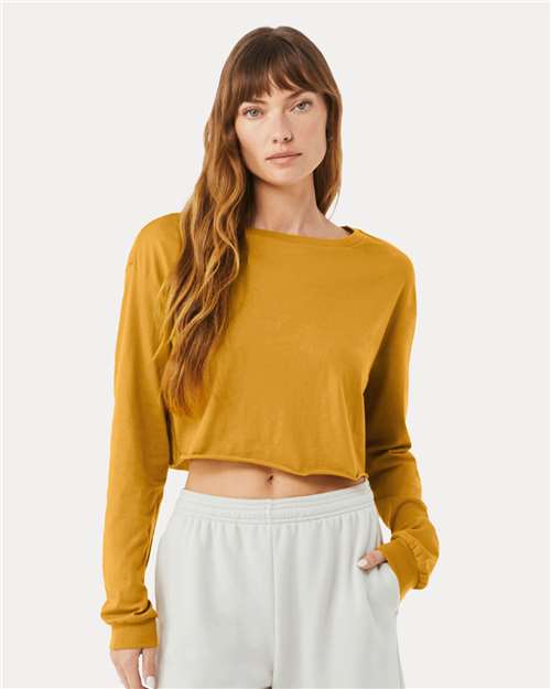 FWD Fashion Women's Crop Long Sleeve Tee