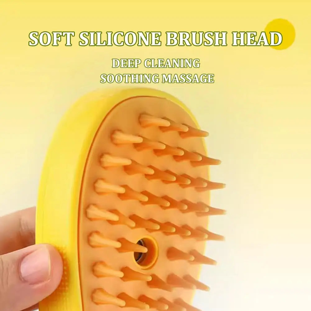 3 in 1 self-cleaning Massage Combs Effective cat steamy brush Pet dog steam brush Pet Grooming