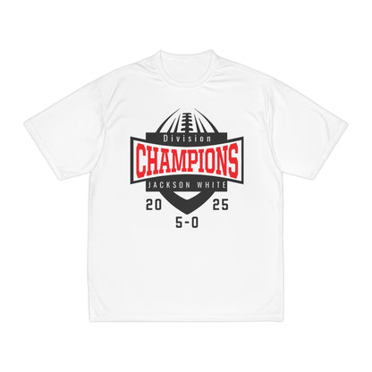 2025 Jackson White Peewee Football Division Champions Tee