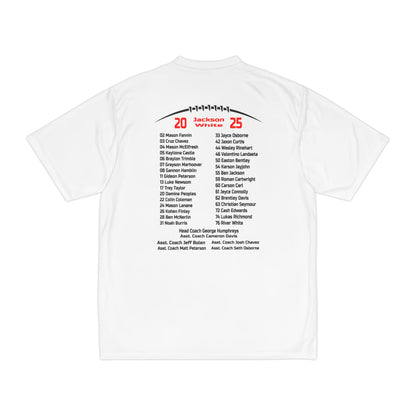 2025 Jackson White Peewee Football Division Champions Tee