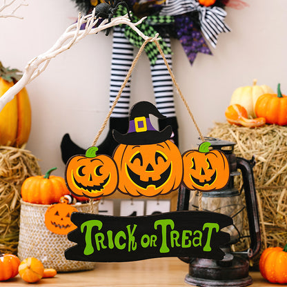 HALLOWEEN TRICK OR TREAT Hanging Widget Decoration